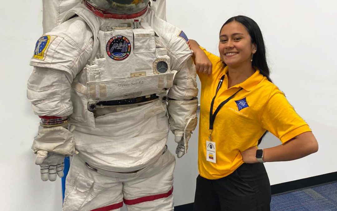 ¡Orgullo colombiano! Isabella Caicedo Morales nos representa en el Programa Educativo United Space School 2024