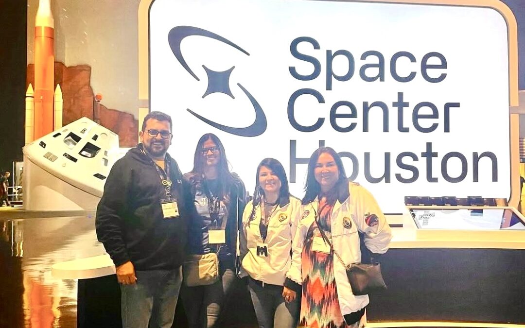 Visita docente y Astronauta Aymette Medina Jorge en Oakland